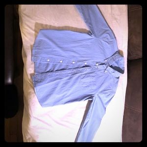 Youth Light Weight Button Down Shirt Small